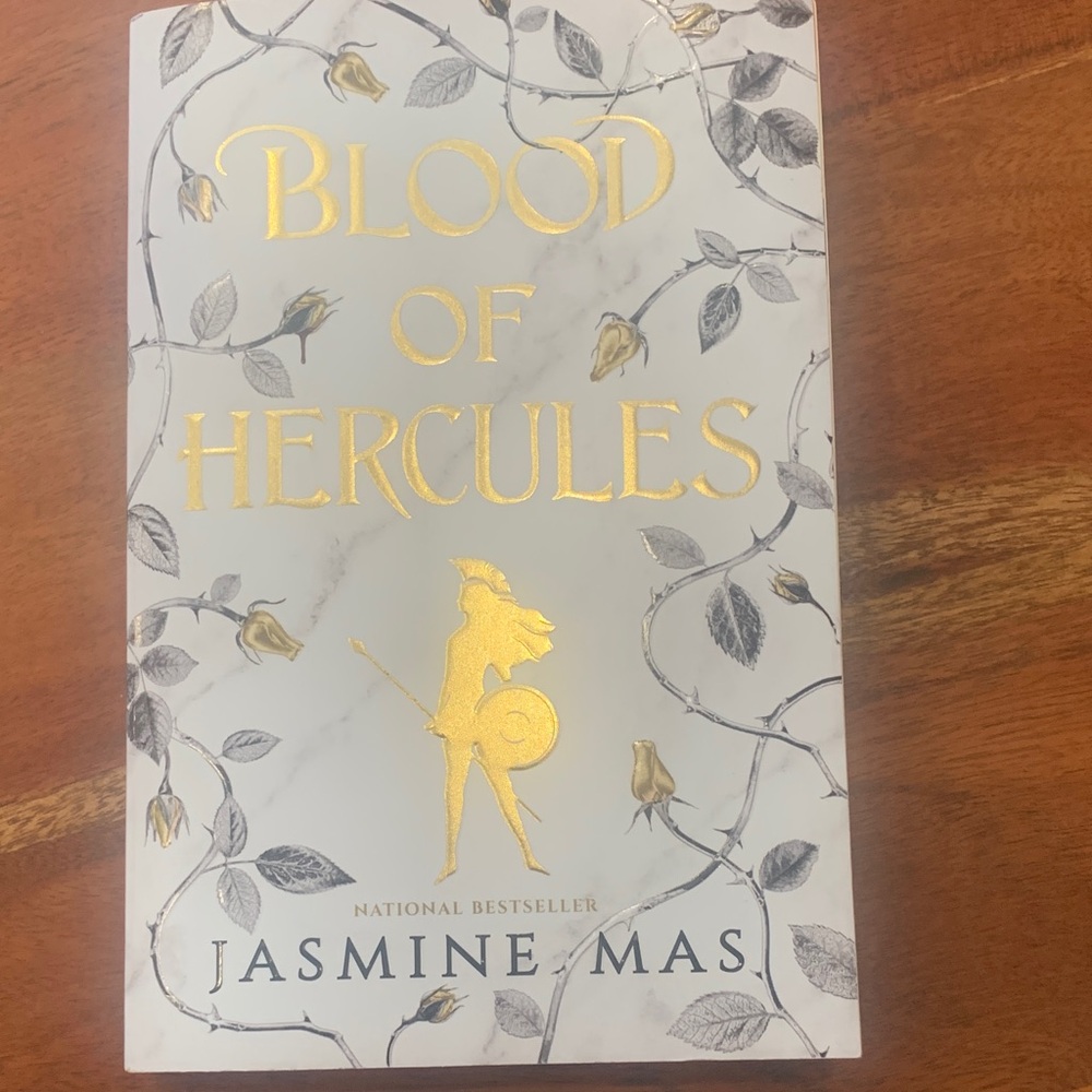 Blood of Hercules' by Jasmine Ma fantasy romance paperback novel
